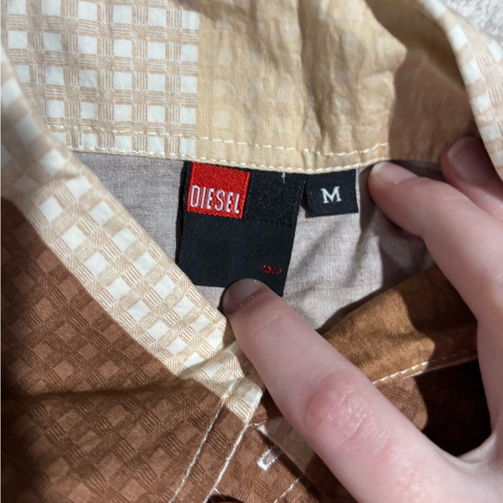 Diesel medium button down shirt - Picture 4 of 6
